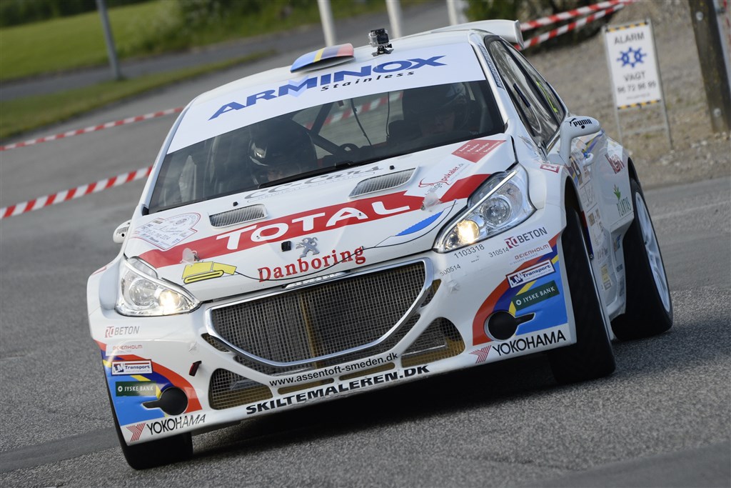 Christian Jensen går efter sin fjerde sejr i træk ved Tvilum Rally Show – denne gang i en ny bil